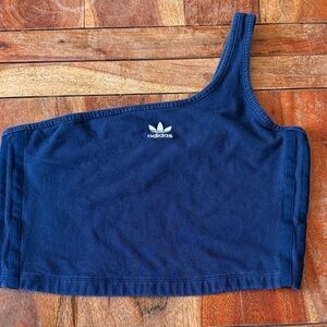 Adidas Women’s Navy Asymmetrical Top